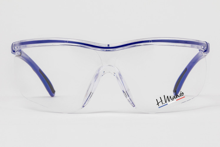 Protective glasses with adjustable temples & case