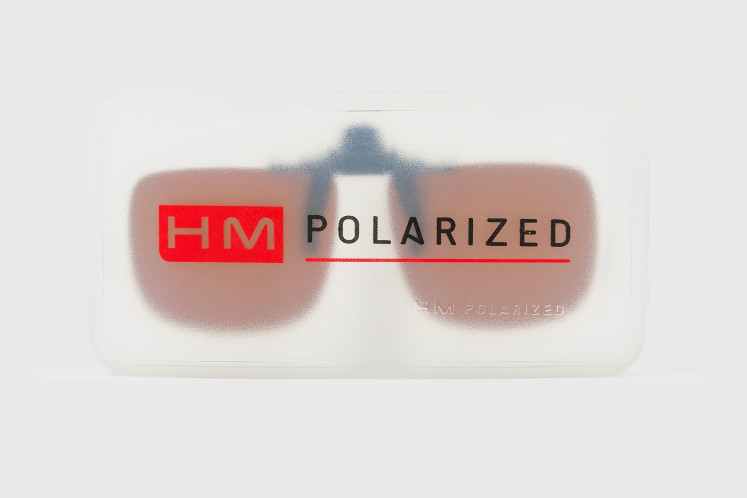 Clip-On Abatible Polarizados - Marron PM