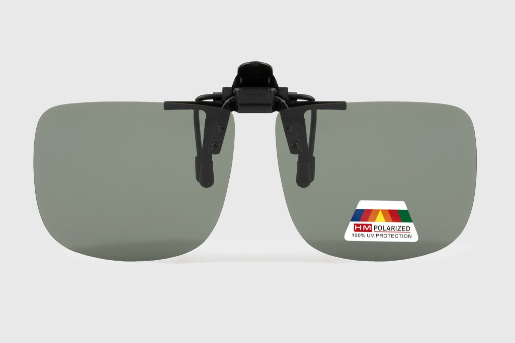 Face relevable polarisante  - PM Gris Vert