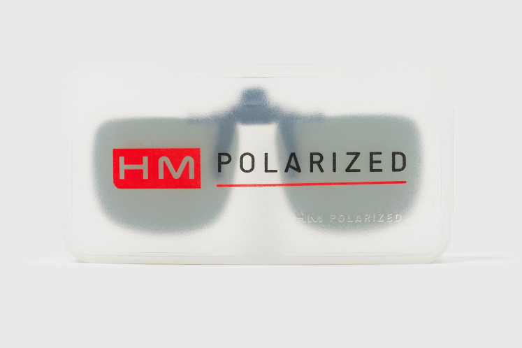 Face relevable polarisante  - PM Gris Vert