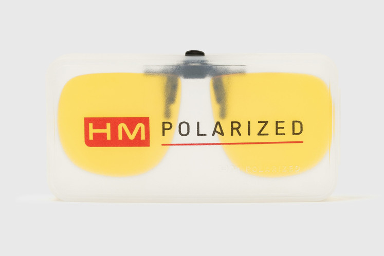 GM Yellow Flip-Up Night Driving Clip – Anti-Glare Lens Solution for Opticians