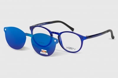 Kids Ultem + polarized clip'on