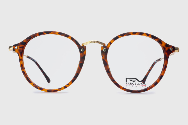 Unisex CP Vintage Metal temple