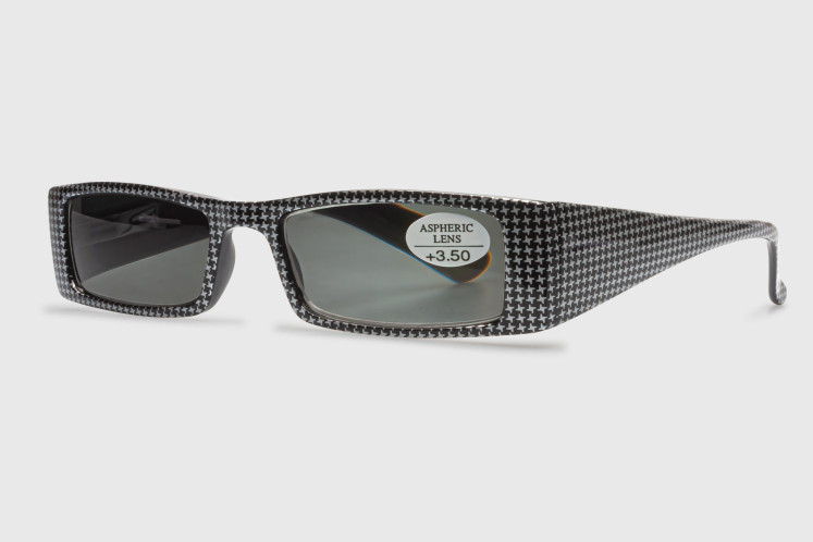 Reading sunglasses injected flex woman