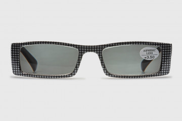 Reading sunglasses injected flex woman