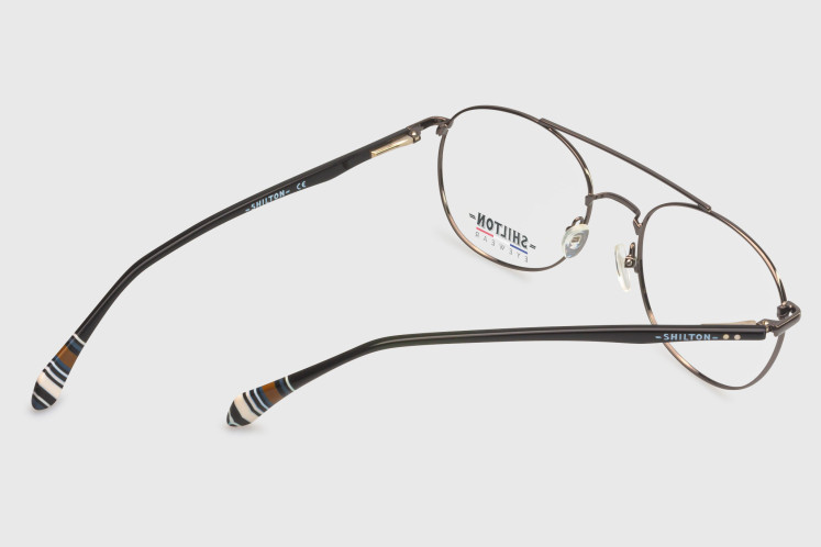 Metal + Acetato Flex Patillas Hombre
