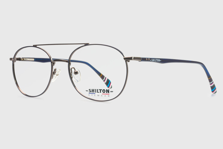 Metal + Acetato Flex Patillas Hombre