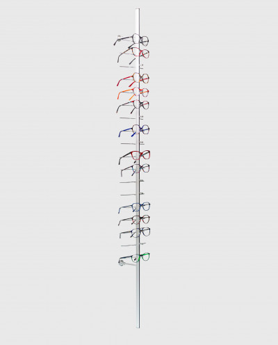 Présentoir mural optiques 18 paires - PRE18
