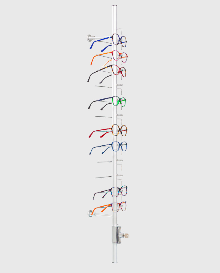 Présentoir mural optique 12 paires - PRE12AV
