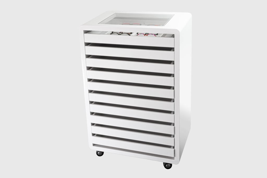 Mueble Bajo Lacado Blanco "66,5 cm" (with Option try for 180 frames )