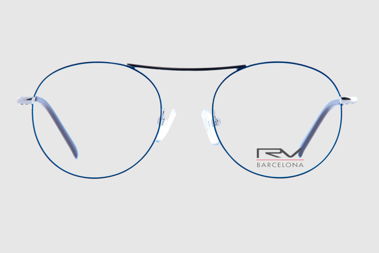 Unisex Metal Ultra Thin Vintage Two Tones