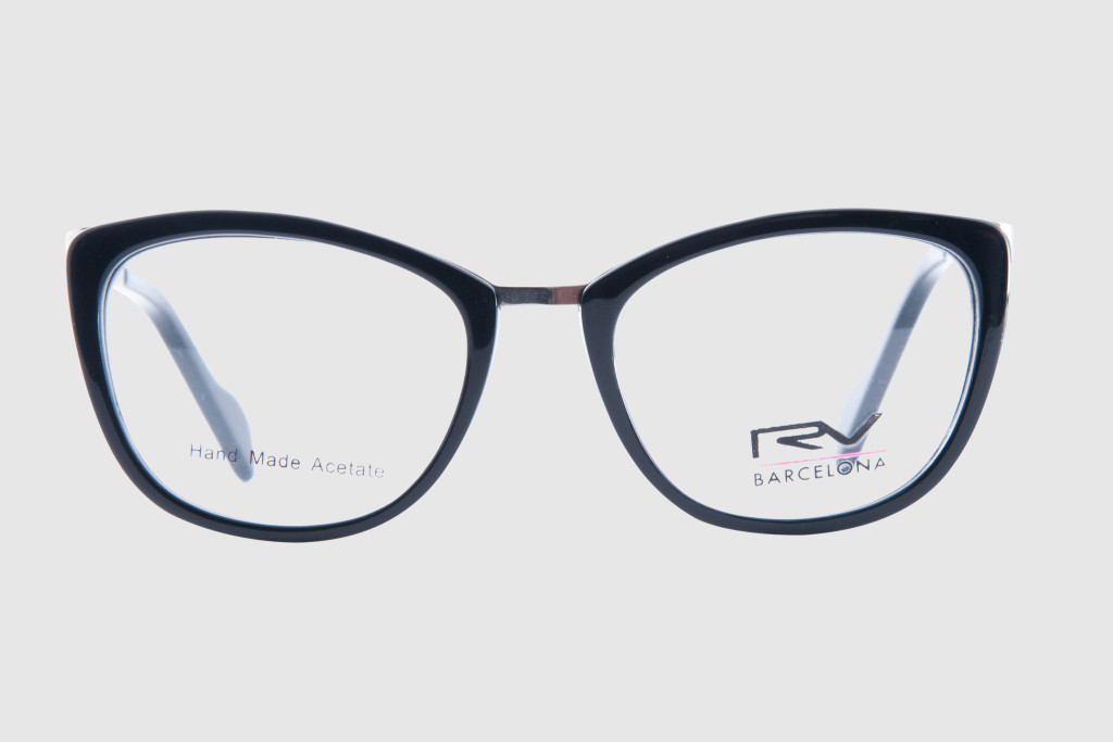 Mujer Acetato con varillas de Metal en Color
