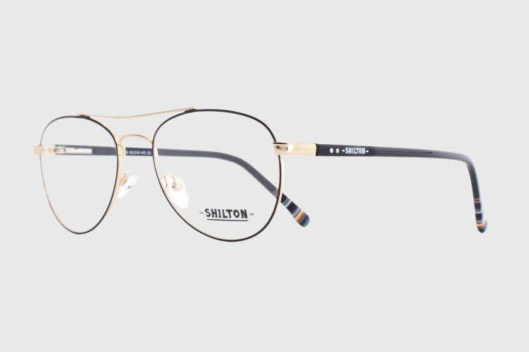 Hombre metal y acetato con flex patilla