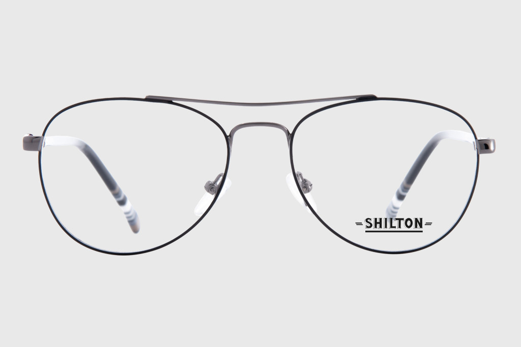 Hombre metal y acetato con flex patilla