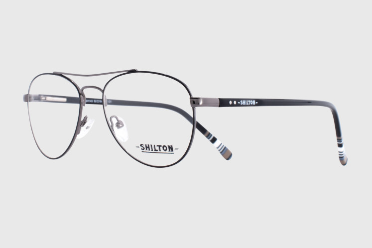 Hombre metal y acetato con flex patilla