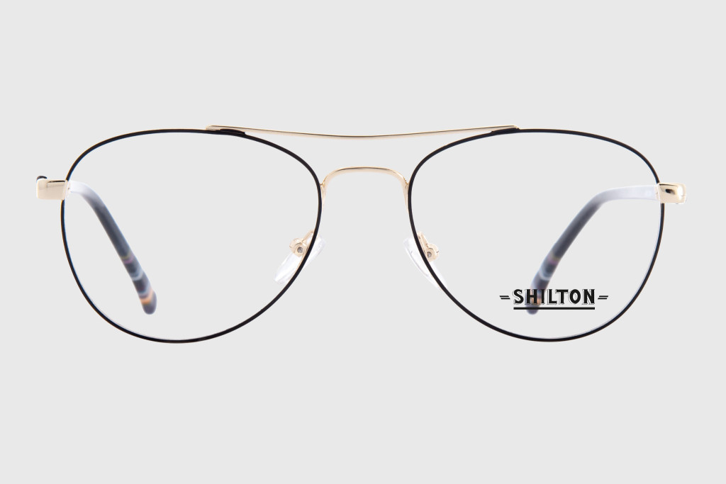 Hombre metal y acetato con flex patilla