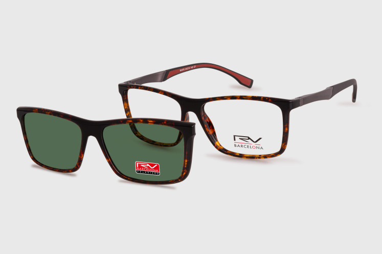 Man Ultem + Polarized sunglass Clip' On
