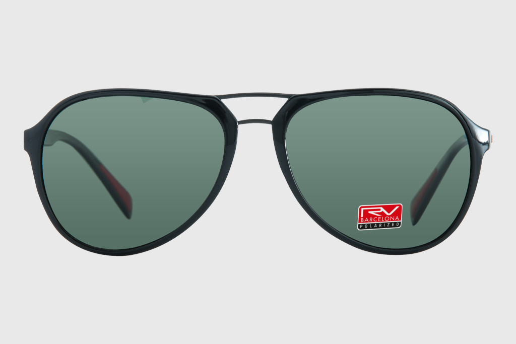 Doble puente gafas de sol hombres