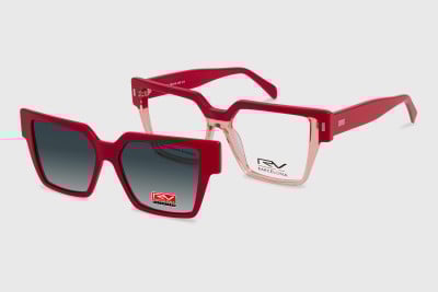 Acétate Femme + clip polarisant