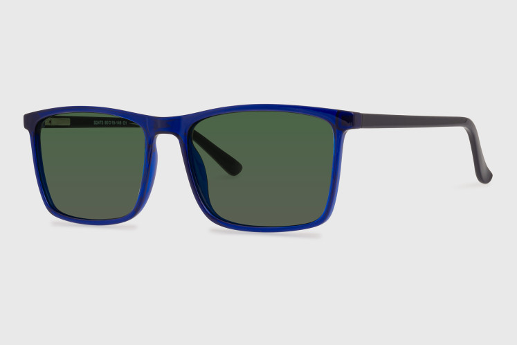 Sunglasses injected man