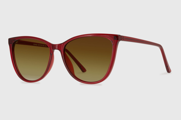 Sunglasses injected woman