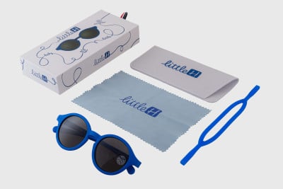 Sunglasses hyper-flexible injected kid polarized