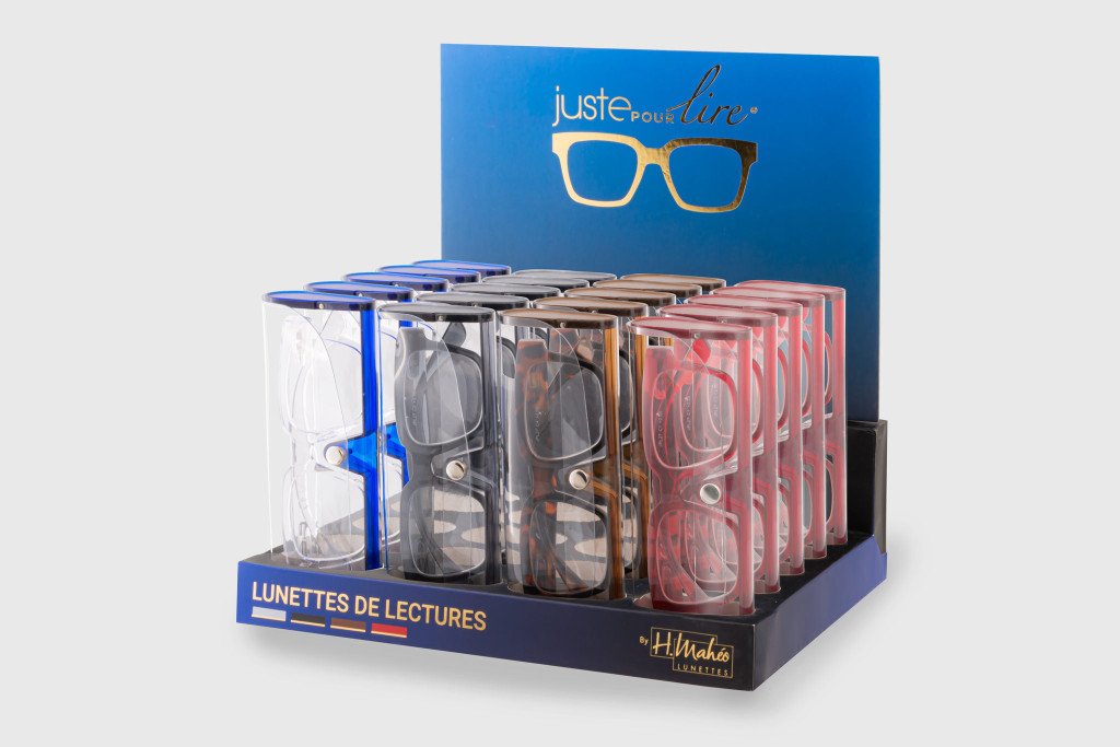 Pack Lunettes de lecture avec présentoir | JPL27PACK-Juste Pour Lire