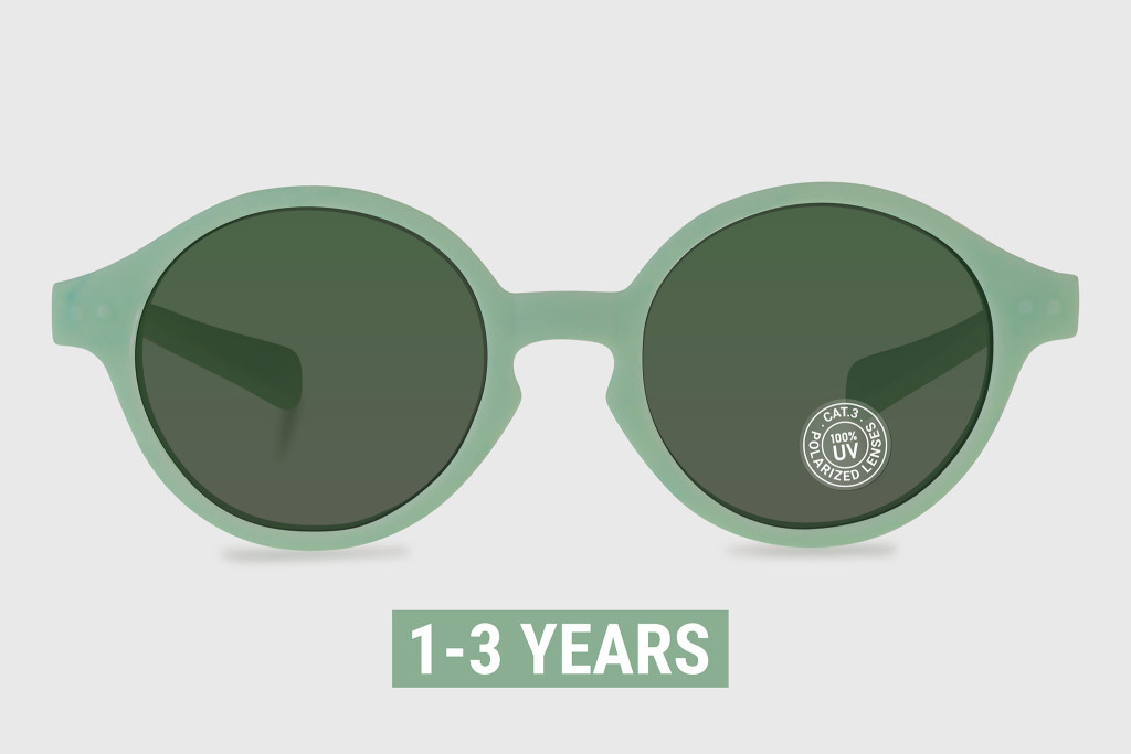 Sunglasses hyper-flexible injected kid polarized