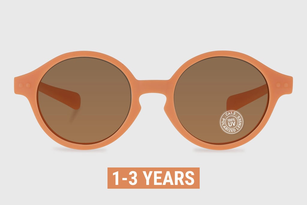 Sunglasses hyper-flexible injected kid polarized
