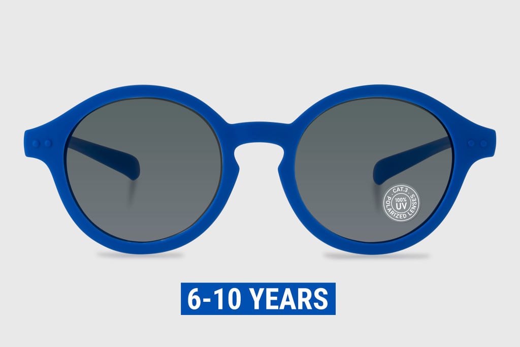 Sunglasses hyper-flexible injected kid polarized
