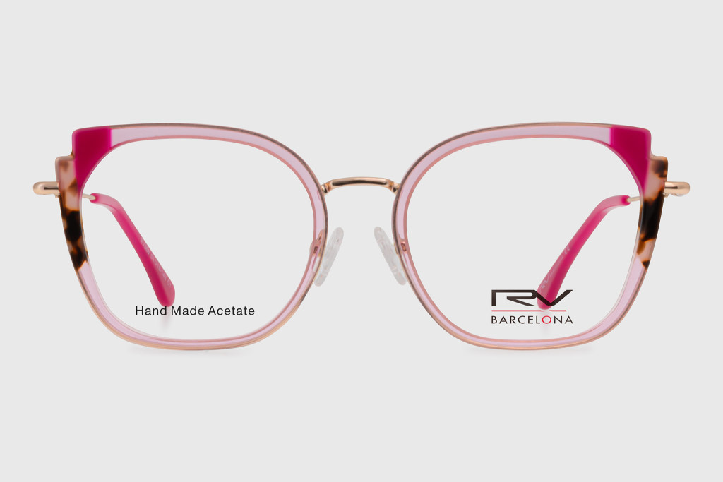 metal + acetato mujer