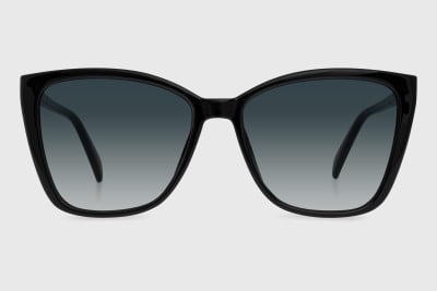 Sunglasses injected woman
