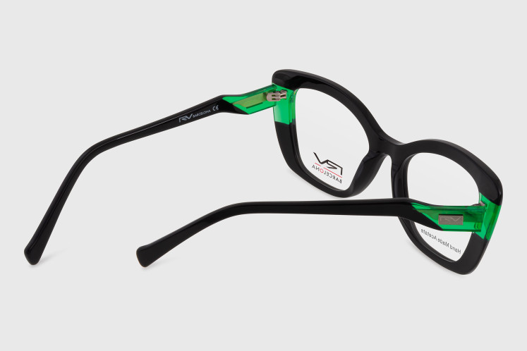 acetate woman + polarized clip-on