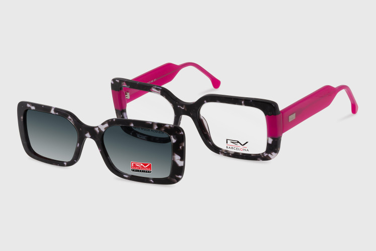acetato mujer + clip polarizado