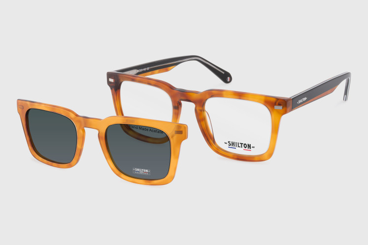 Acétate Homme + clip polarisant