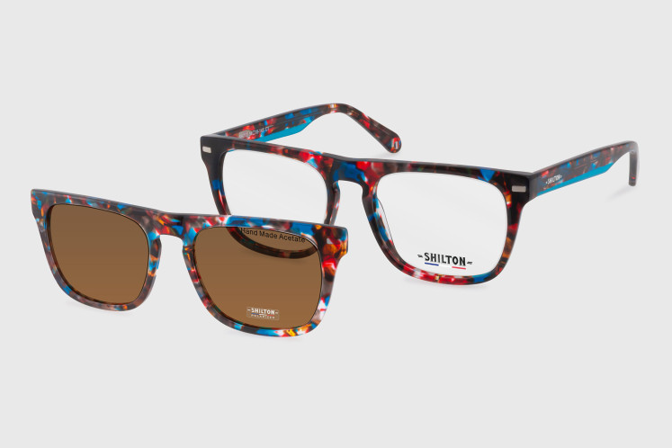 Acétate Homme + clip polarisant