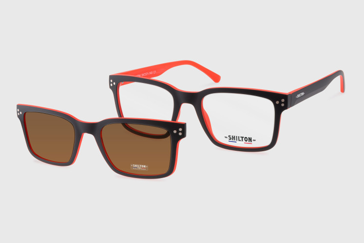 Acétate Homme + clip polarisant