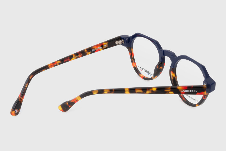 Acetate man + clip polarized clip-on