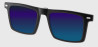 HM362 Clip espejo azul