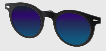 HM357 Clip espejo azul