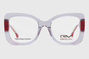 Acetate woman + clip-on polarized