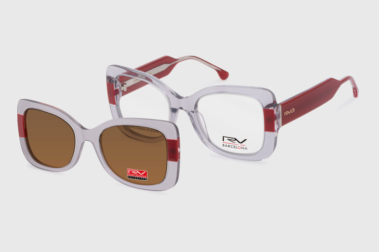 Acetato mujer + clip polarizado