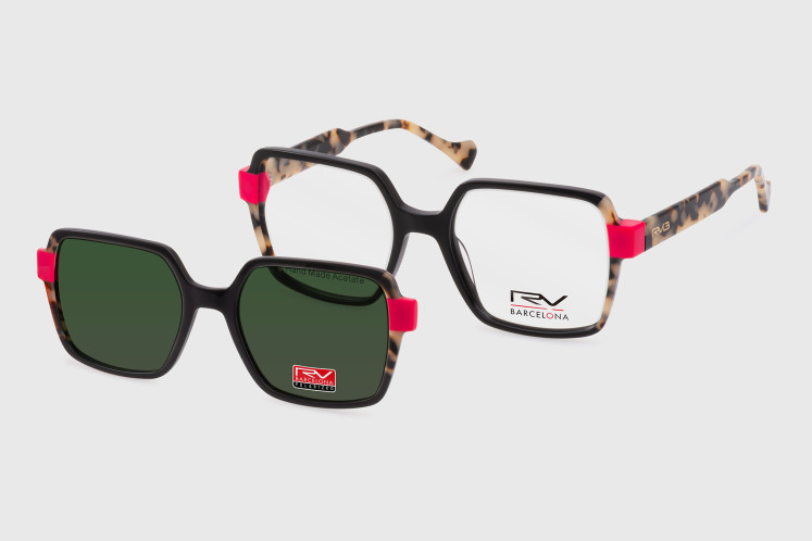 Acetato mujer + clip polarizado