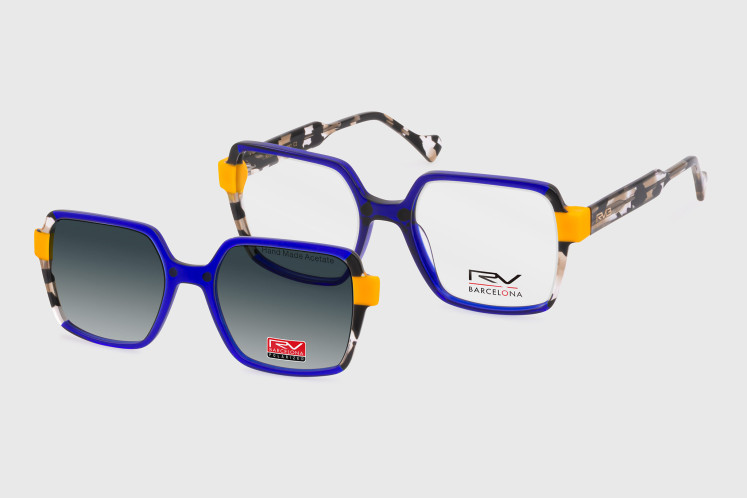 Acetato mujer + clip polarizado