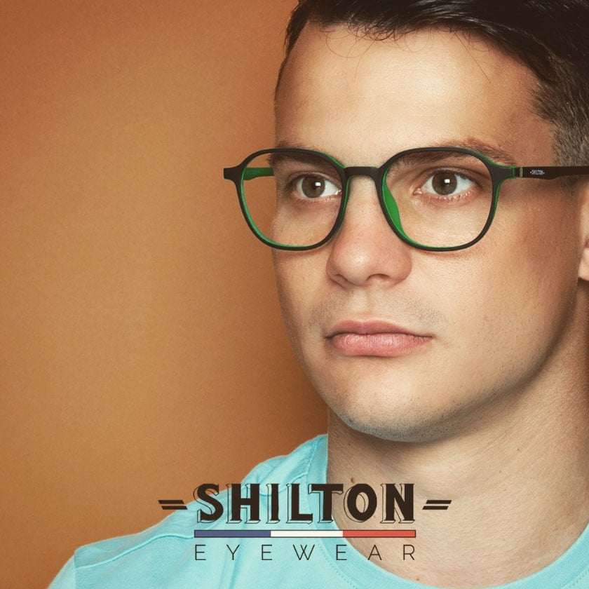Shilton monture optique avec clip solaire